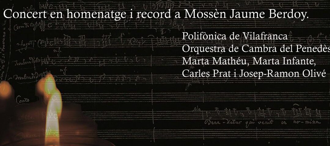 Serveis Mèdics Penedès: Contribuint a l’Èxit del Concert Homenatge a Mossèn Jaume Berdoy