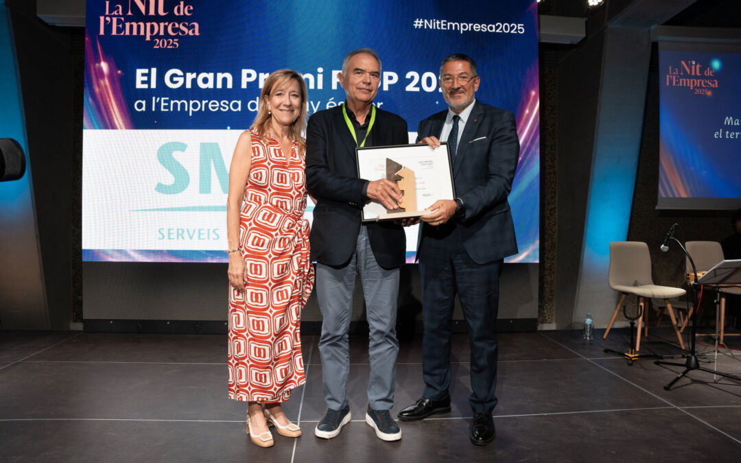 Serveis Mèdics Penedès rep el premi a l’empresa de l’any 2025 a la nit de l’empresa FEGP